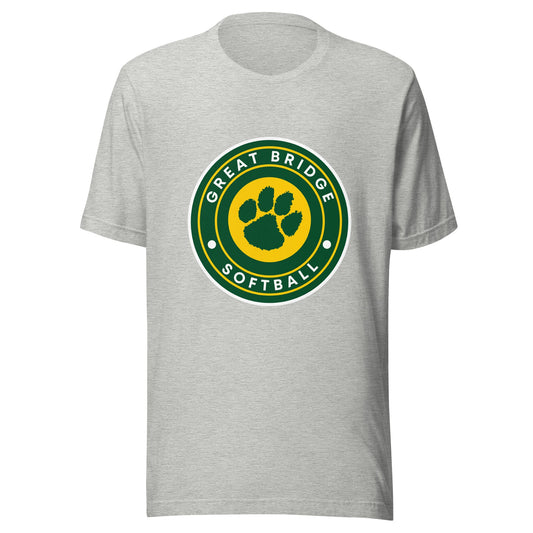 Performance | T-Shirt | Great Bridge Softball Booster | Badge Logo