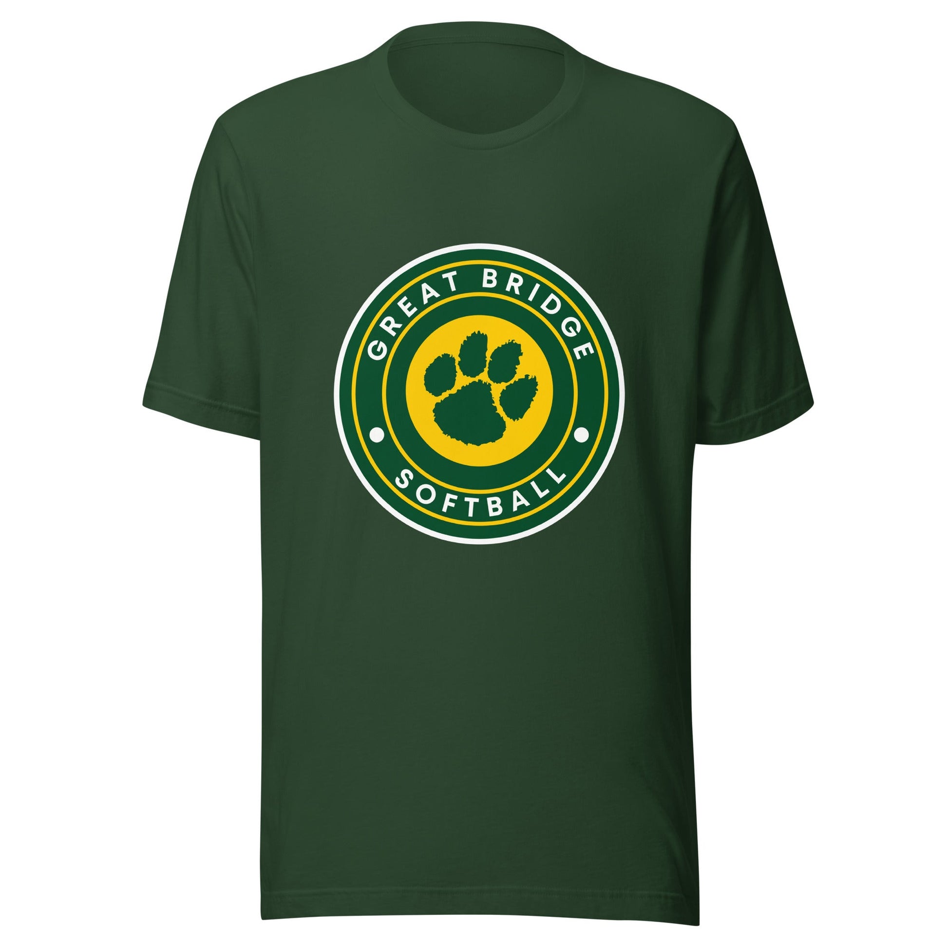 Performance | T-Shirt | Great Bridge Softball Booster | Badge Logo