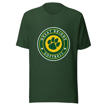 Performance | T-Shirt | Great Bridge Softball Booster | Badge Logo