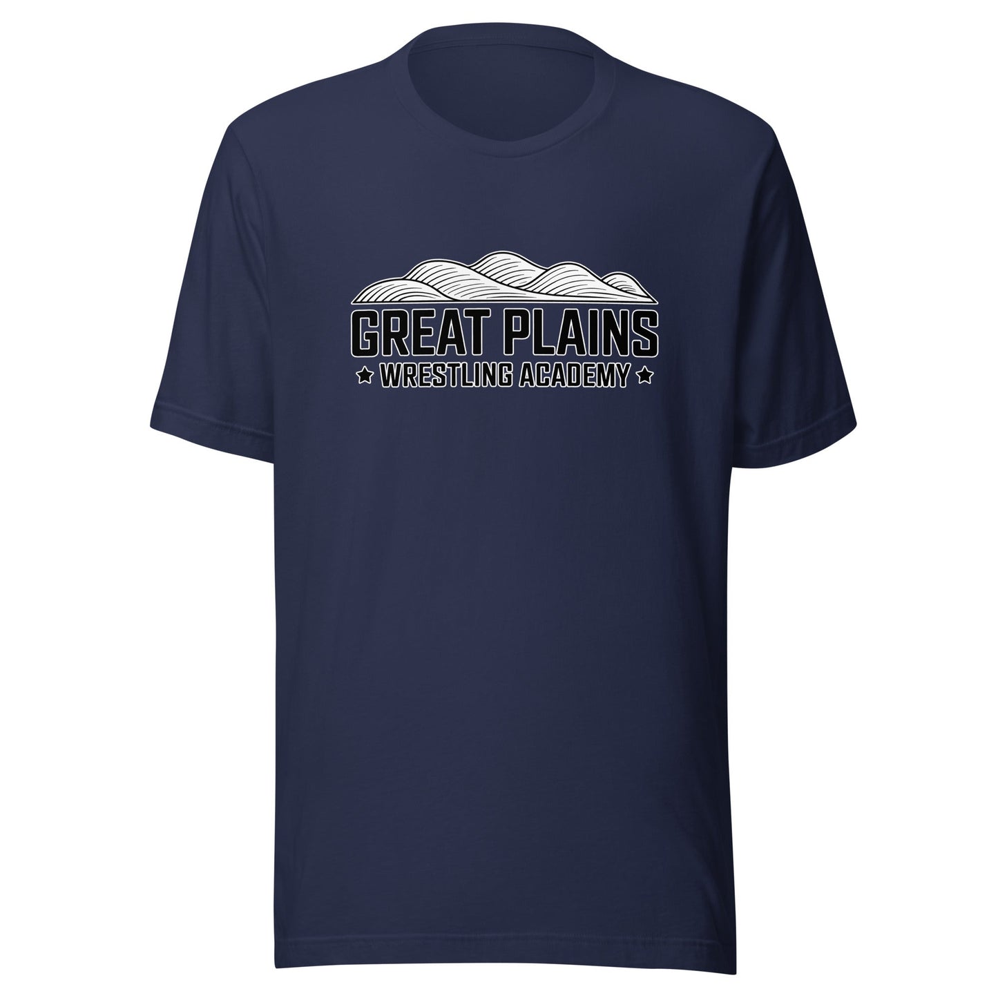Performance | T-Shirt | Great Plains Wrestling Academy | Crest Logo