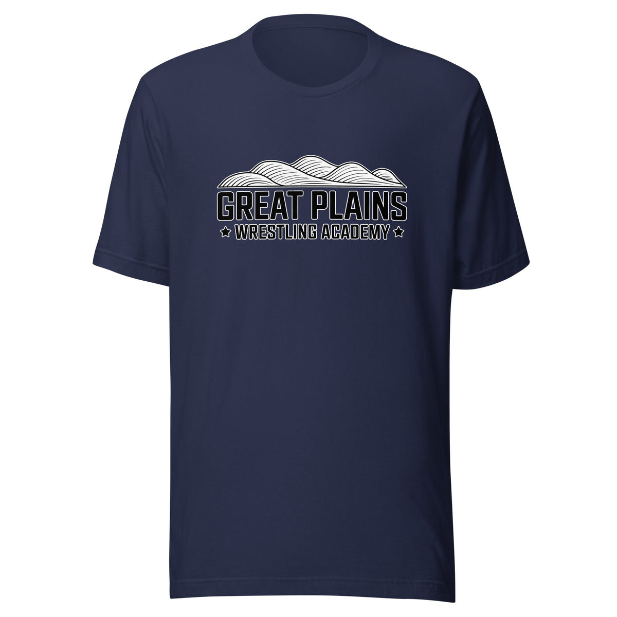 Performance | T-Shirt | Great Plains Wrestling Academy | Crest Logo