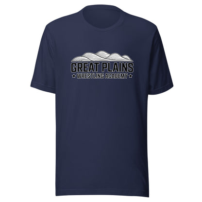 Performance | T-Shirt | Great Plains Wrestling Academy | Crest Logo
