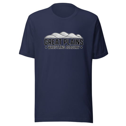 Performance | T-Shirt | Great Plains Wrestling Academy | Crest Logo