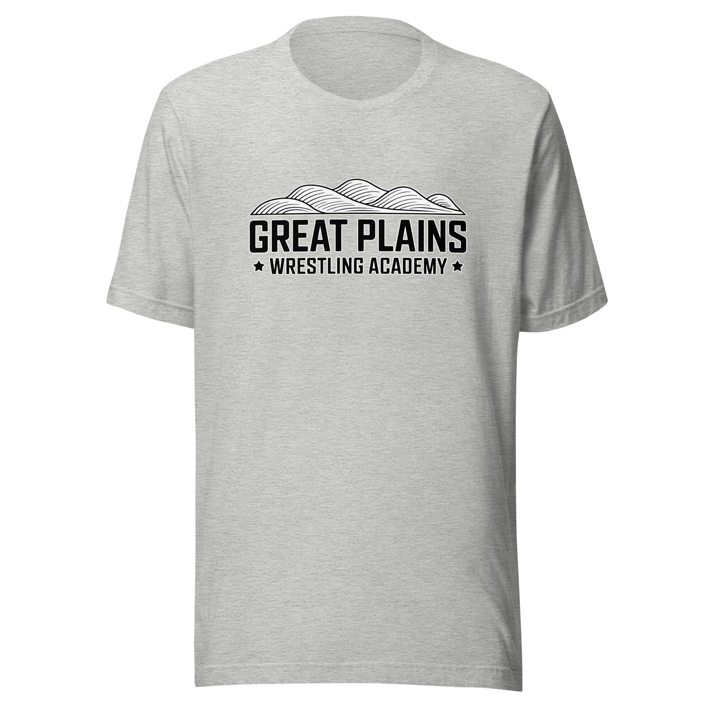 Performance | T-Shirt | Great Plains Wrestling Academy | Crest Logo