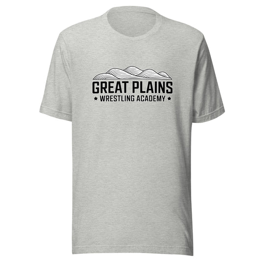 Performance | T-Shirt | Great Plains Wrestling Academy | Crest Logo