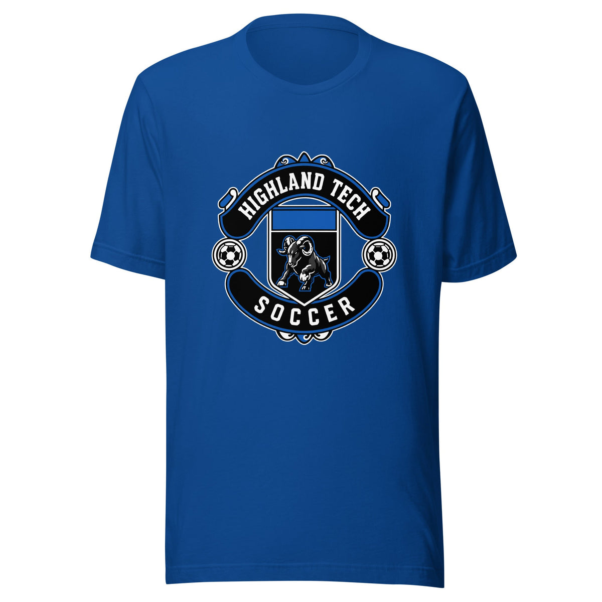 Performance | T-Shirt | Highland Soccer | Emblem Logo