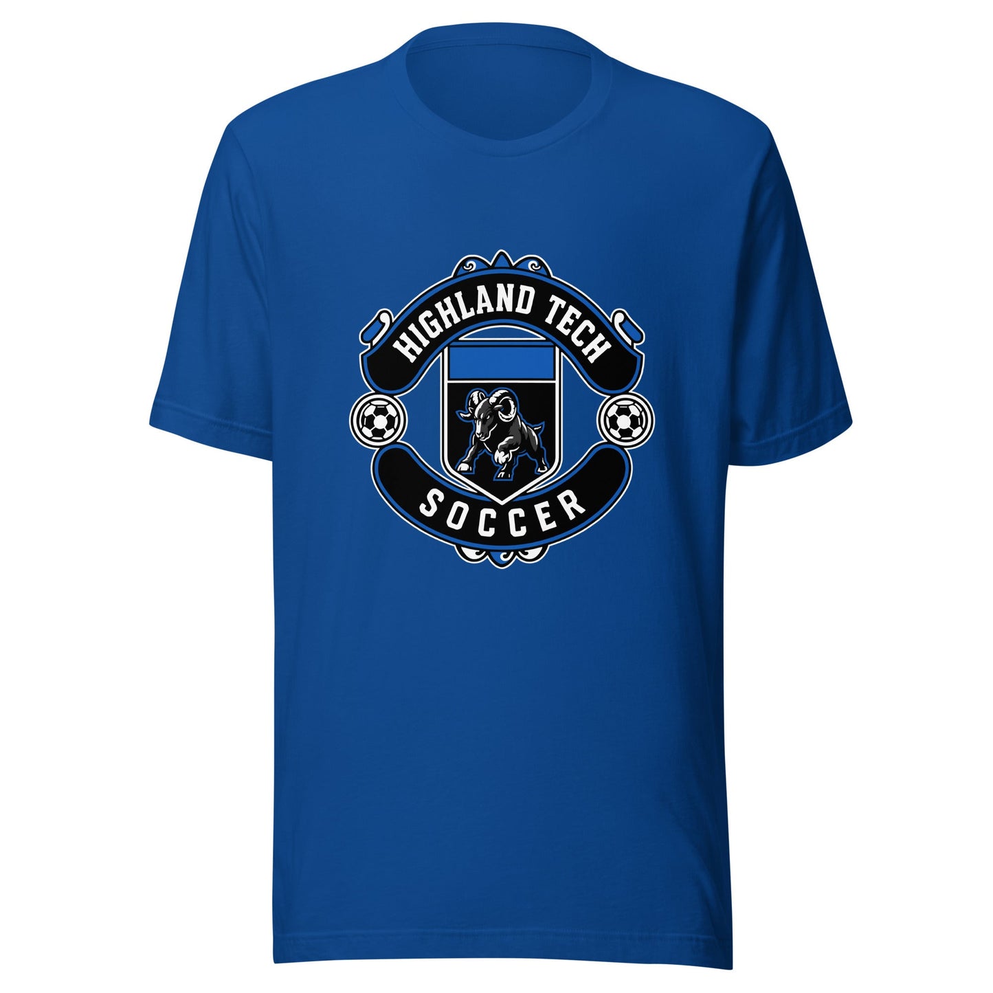Performance | T-Shirt | Highland Soccer | Emblem Logo
