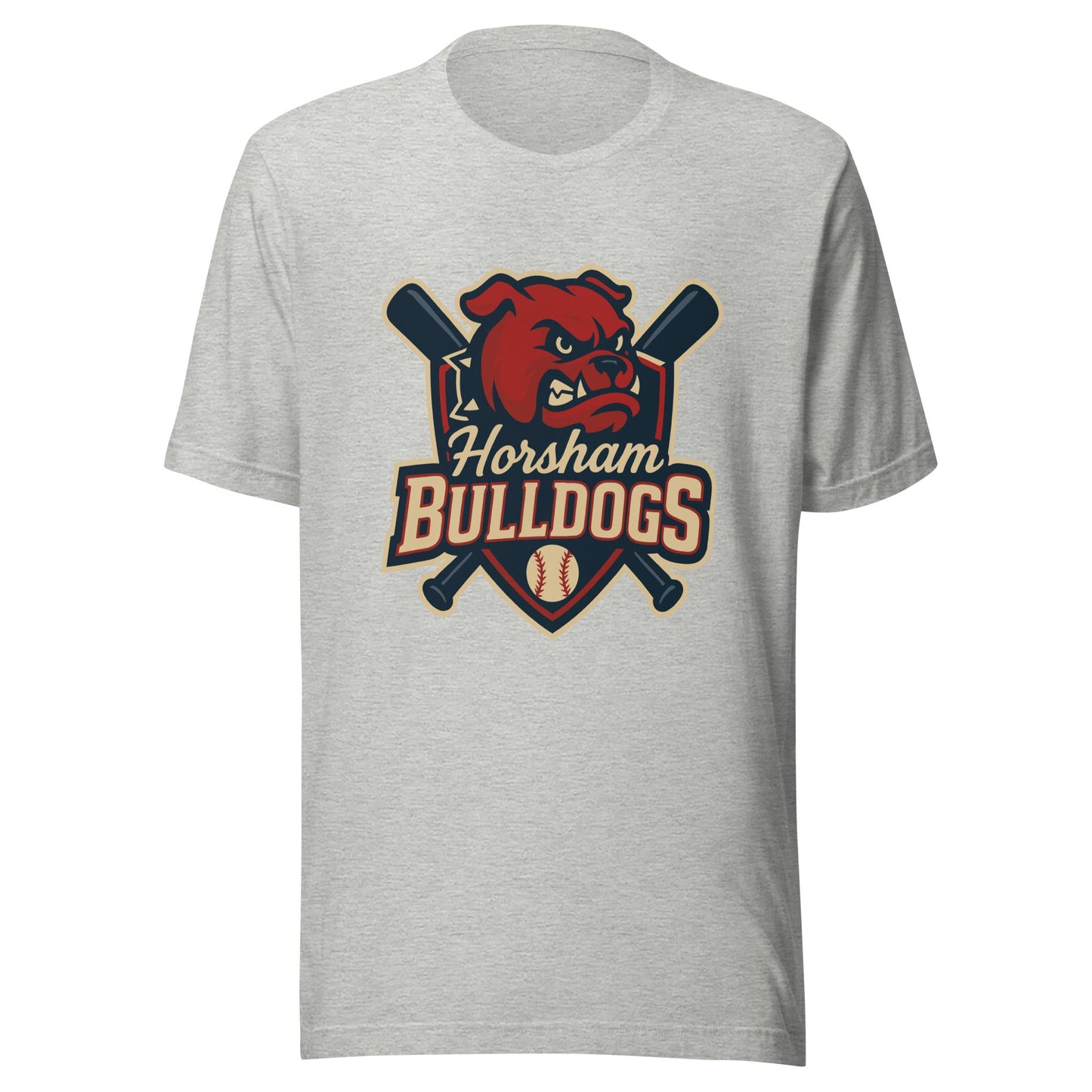 Performance | T-Shirt | Horsham Travel Baseball | Bulldogs Logo