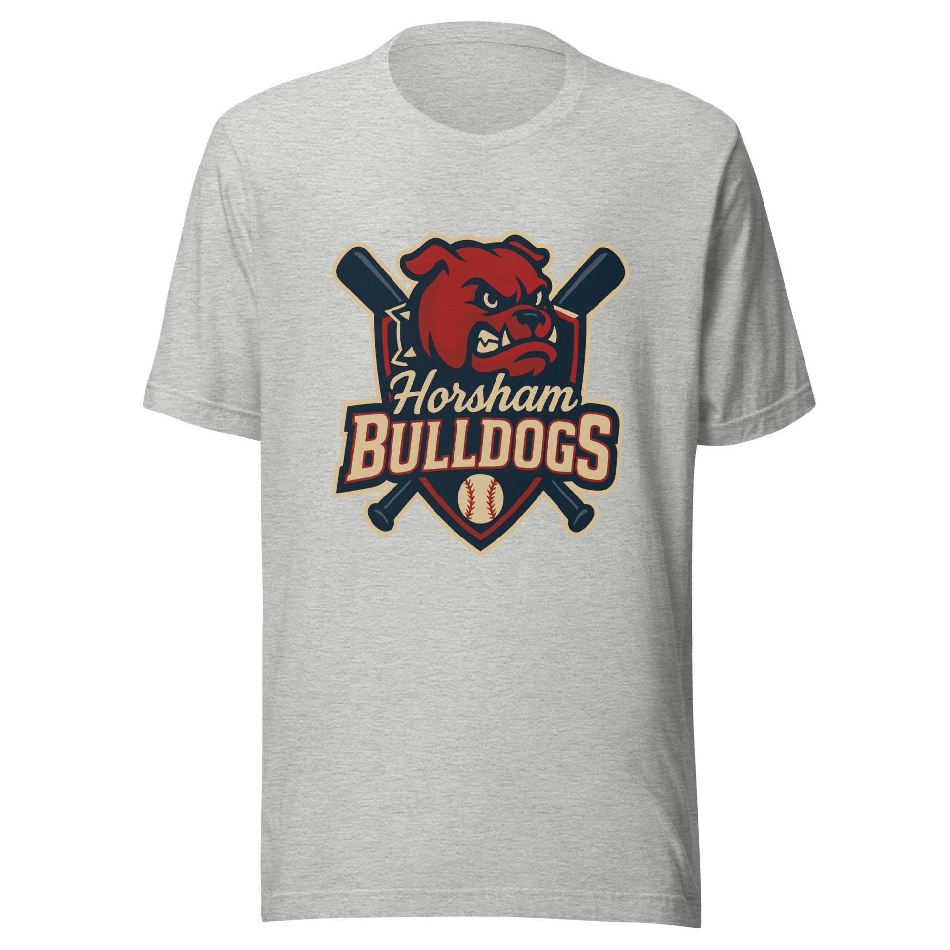Performance | T-Shirt | Horsham Travel Baseball | Bulldogs Logo
