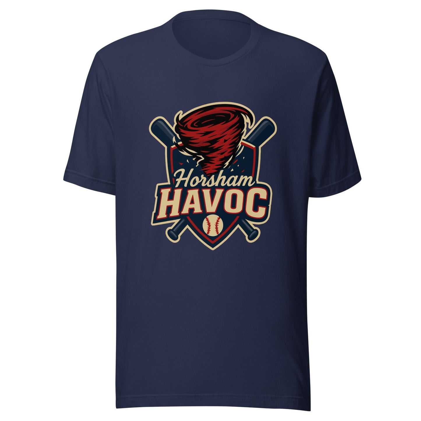 Performance | T-Shirt | Horsham Travel Baseball | Havoc Logo