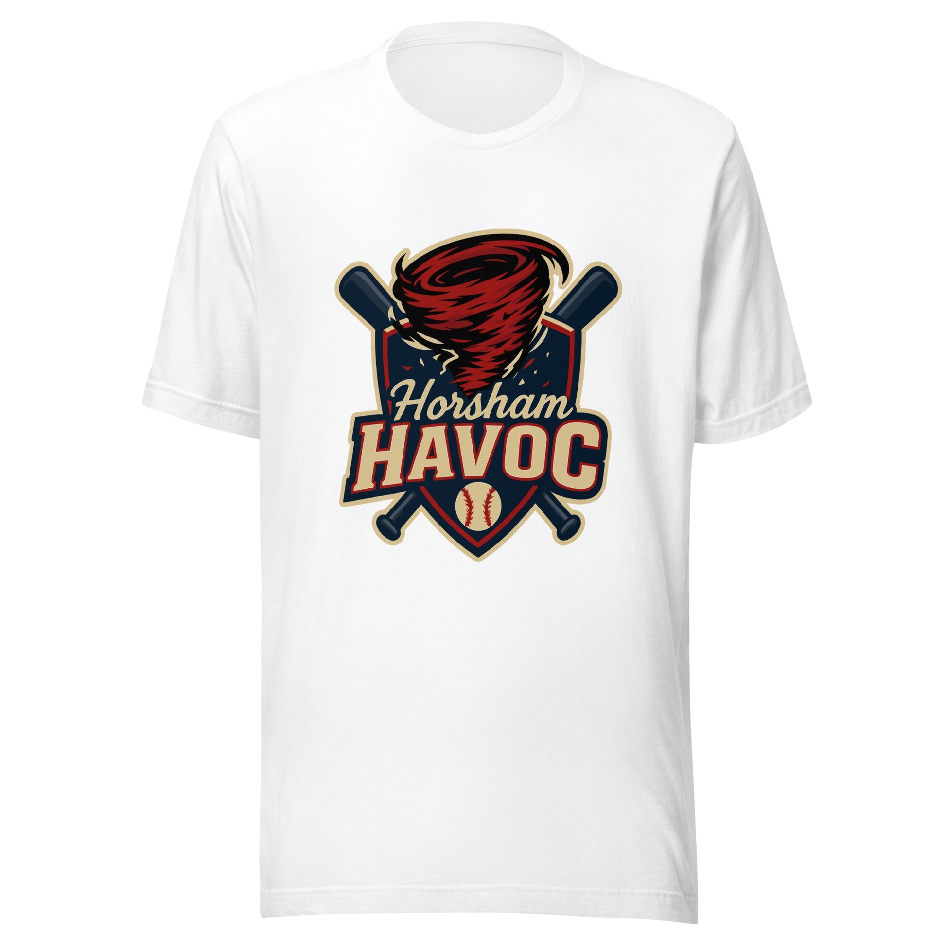 Performance | T-Shirt | Horsham Travel Baseball | Havoc Logo