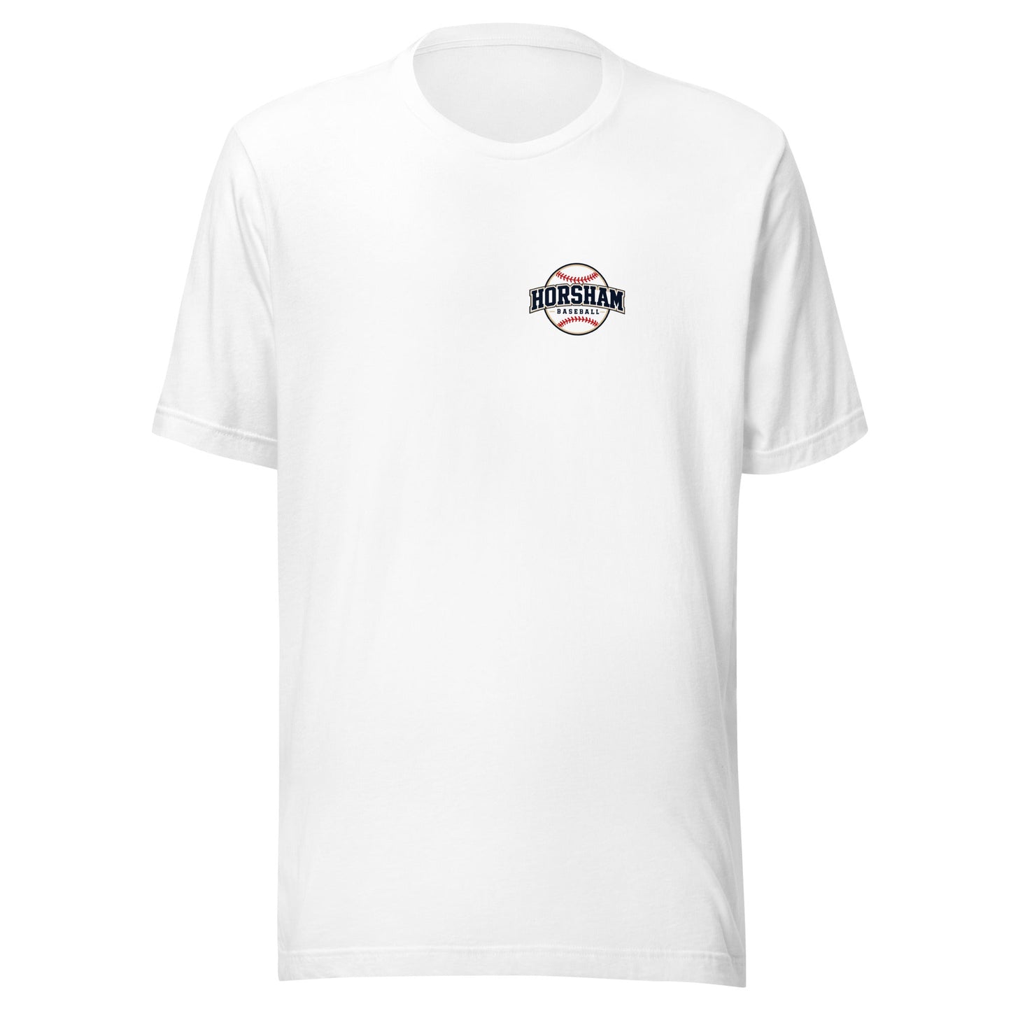 Performance | T-Shirt | Horsham Travel Baseball | Home - Run Crest Logo