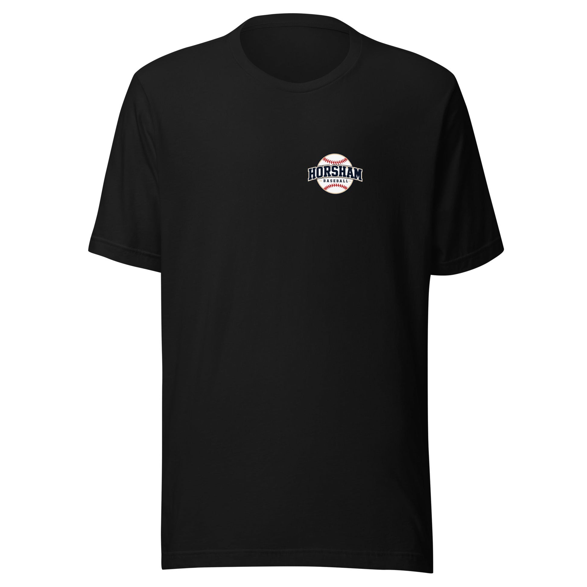 Performance | T-Shirt | Horsham Travel Baseball | Home - Run Crest Logo