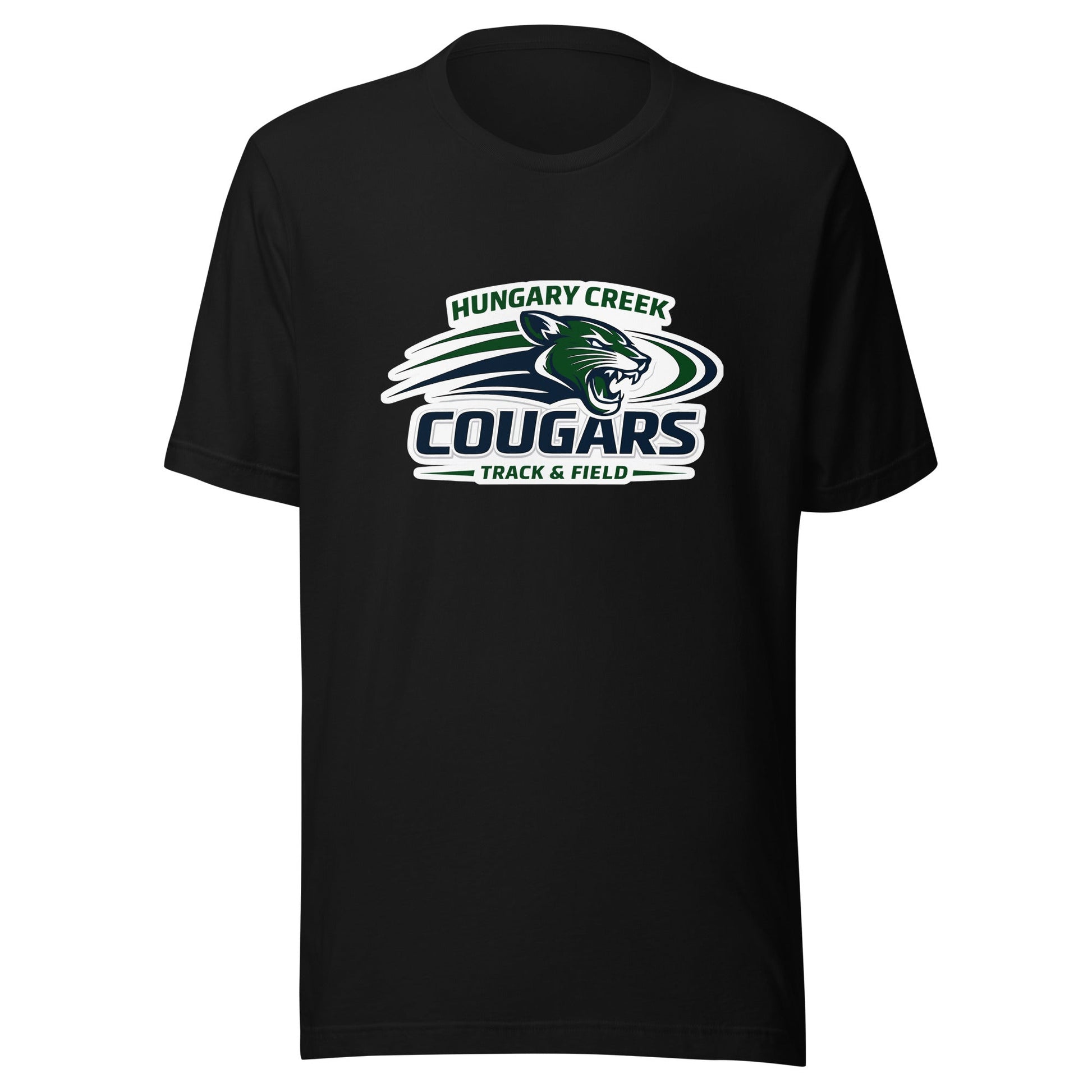 Performance | T-Shirt | Hungary Creek Cougar | Modern Icon Logo