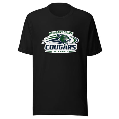Performance | T-Shirt | Hungary Creek Cougar | Modern Icon Logo