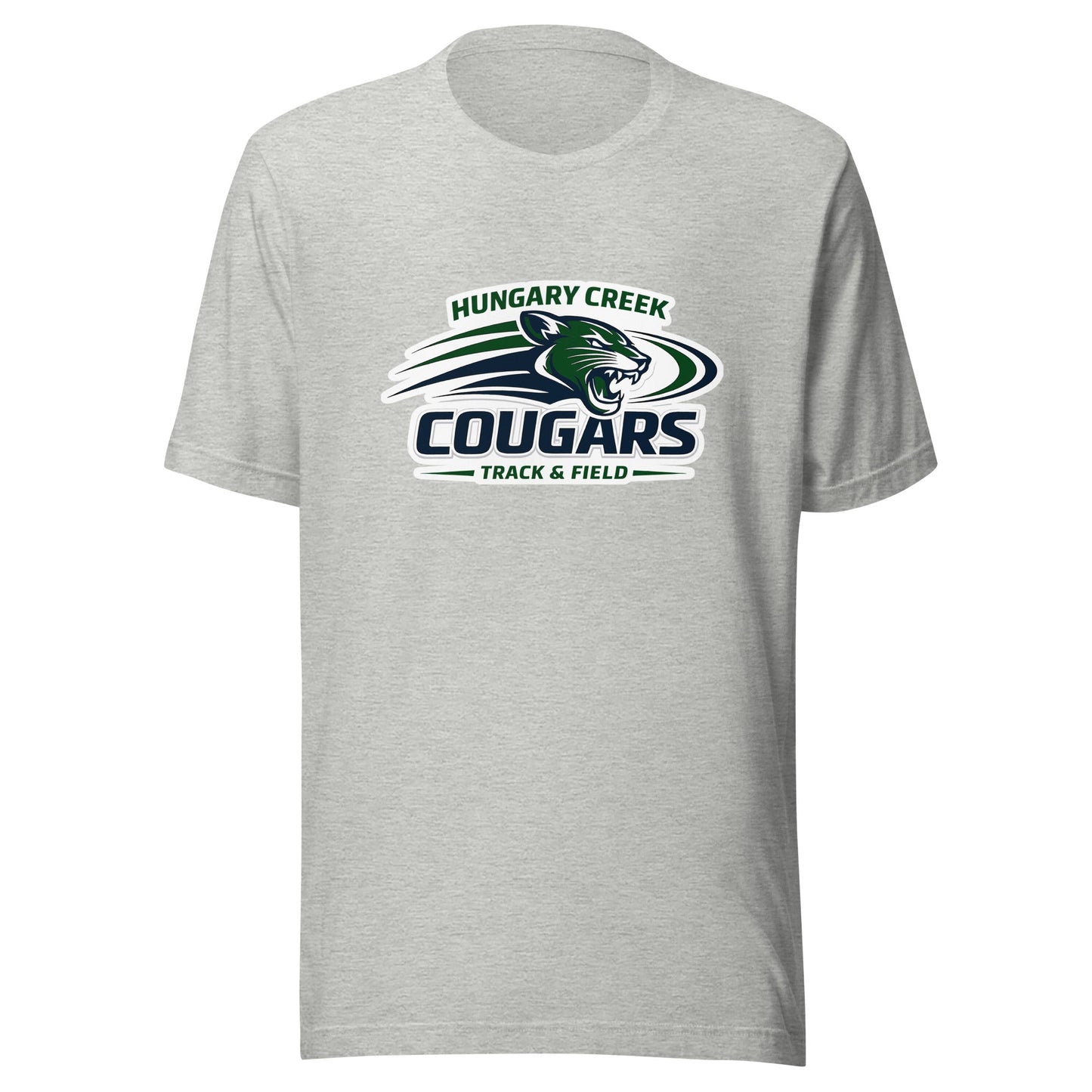 Performance | T-Shirt | Hungary Creek Cougar | Modern Icon Logo