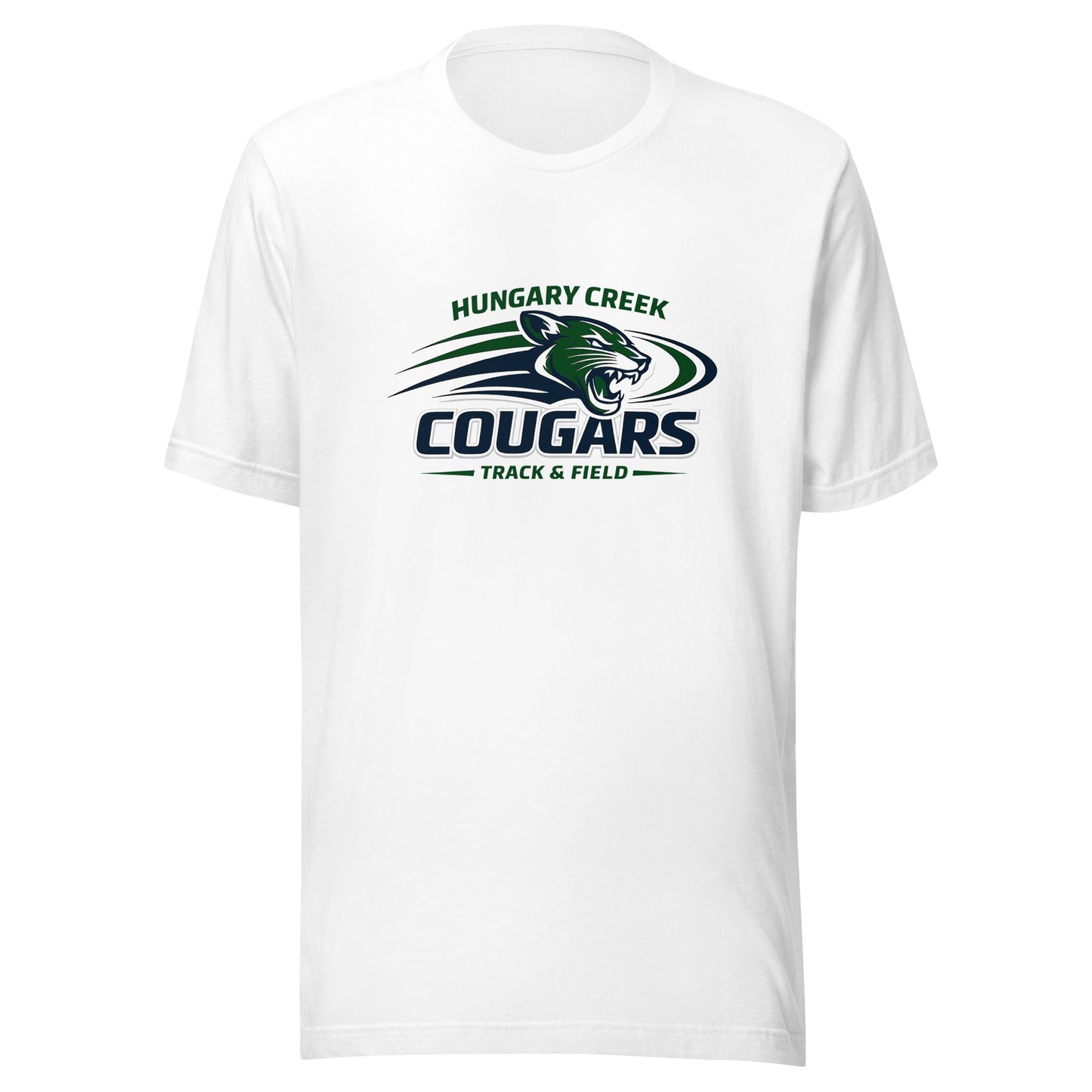Performance | T-Shirt | Hungary Creek Cougar | Modern Icon Logo