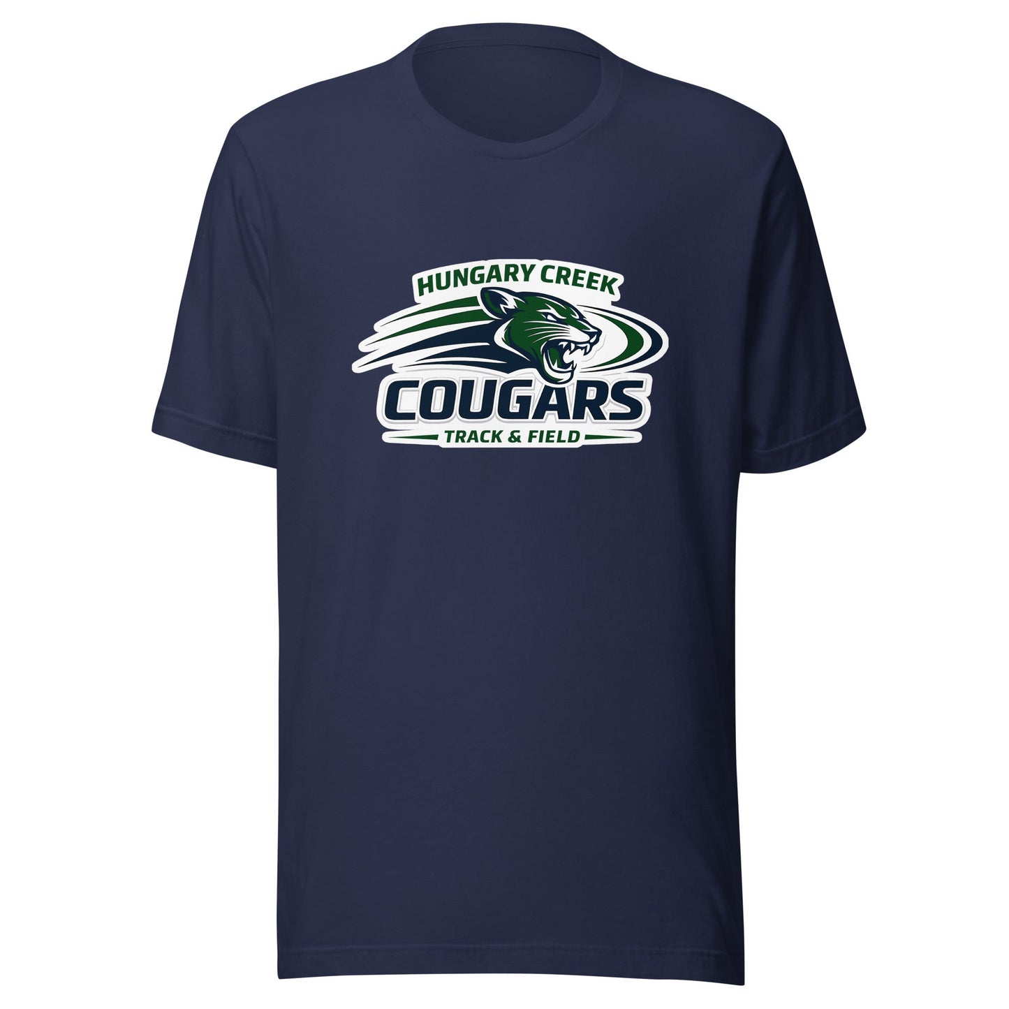 Performance | T-Shirt | Hungary Creek Cougar | Modern Icon Logo