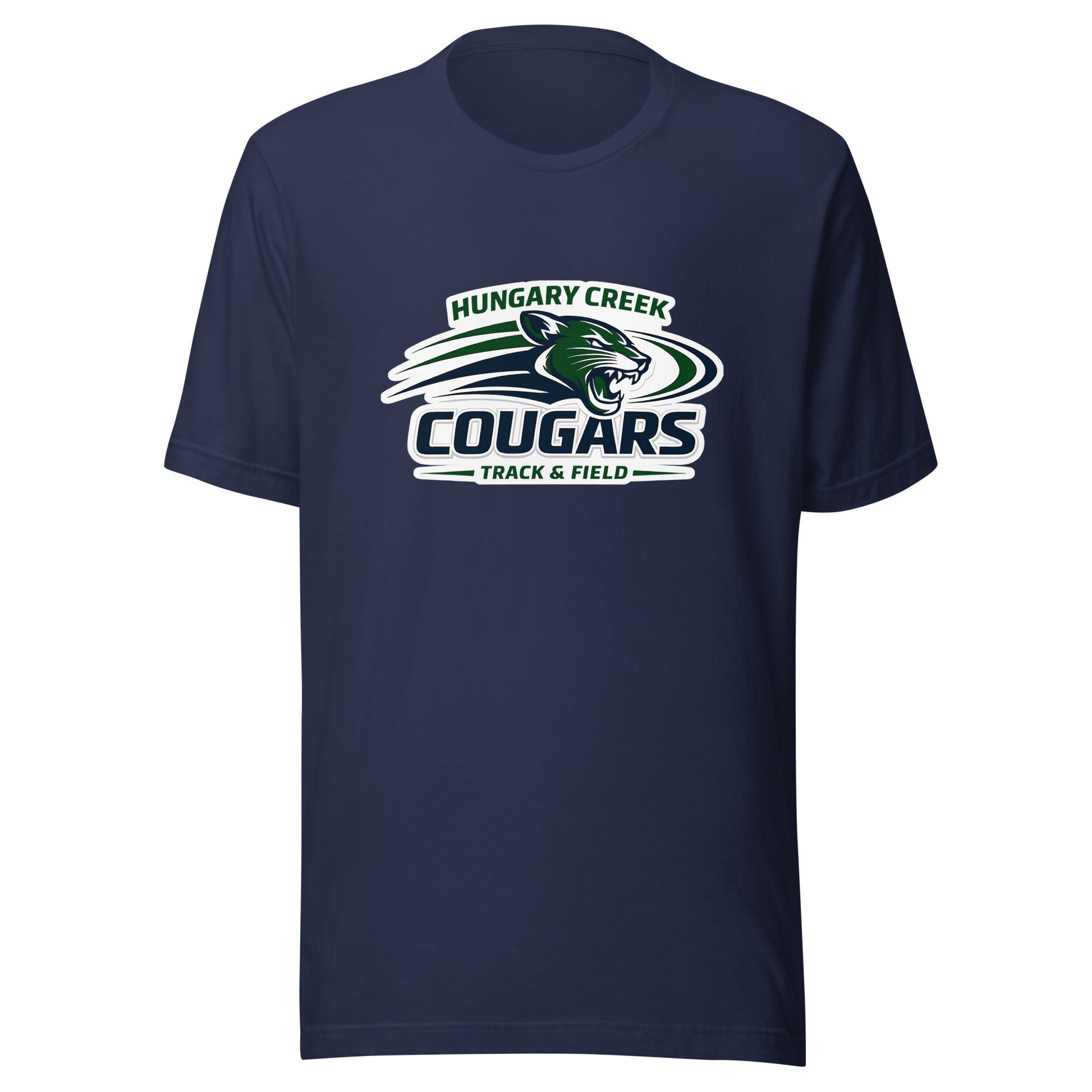 Performance | T-Shirt | Hungary Creek Cougar | Modern Icon Logo