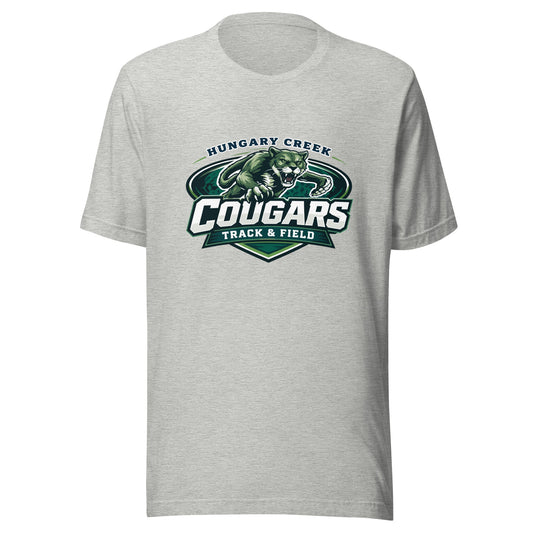 Performance | T-Shirt | Hungary Creek Cougar | Shield Logo