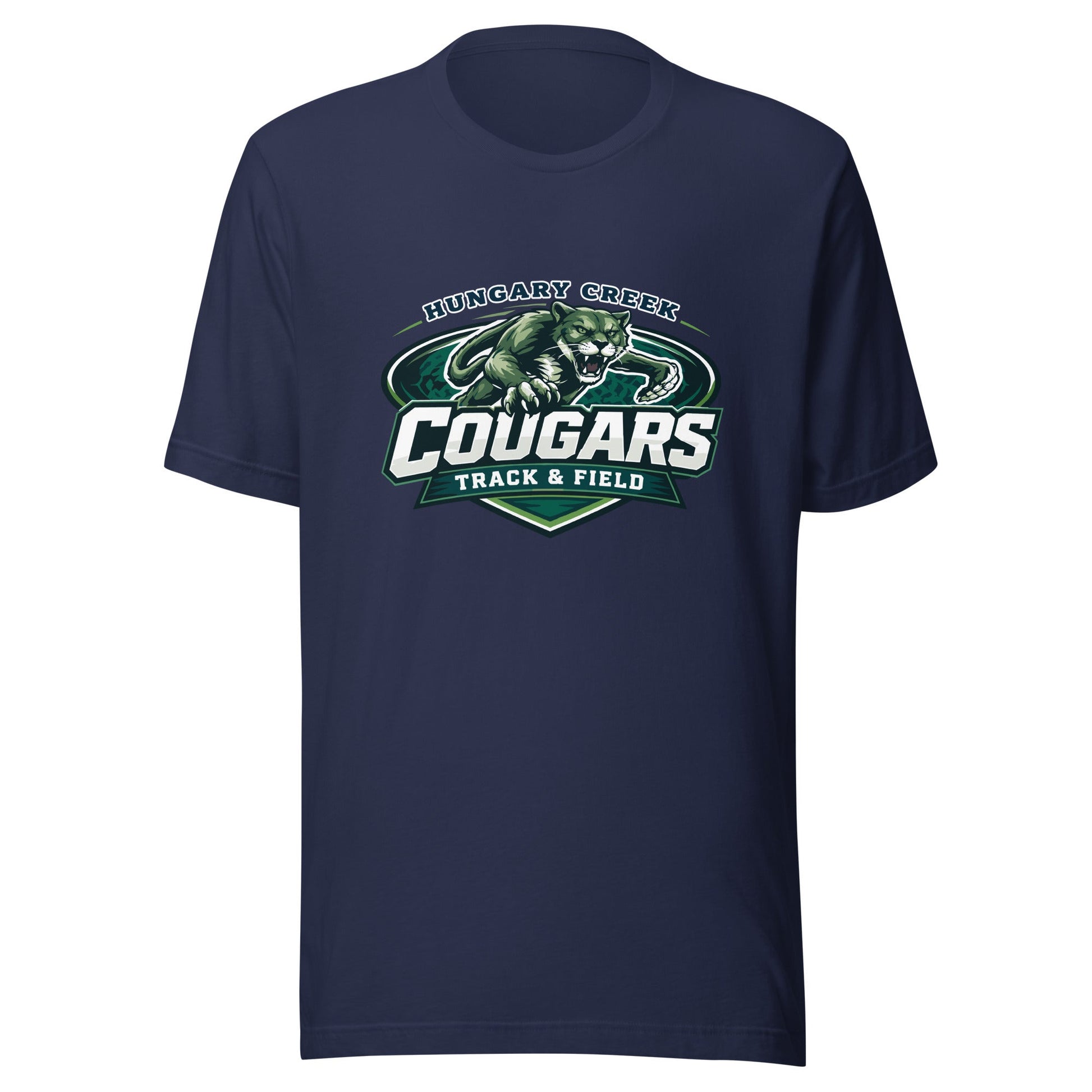 Performance | T-Shirt | Hungary Creek Cougar | Shield Logo