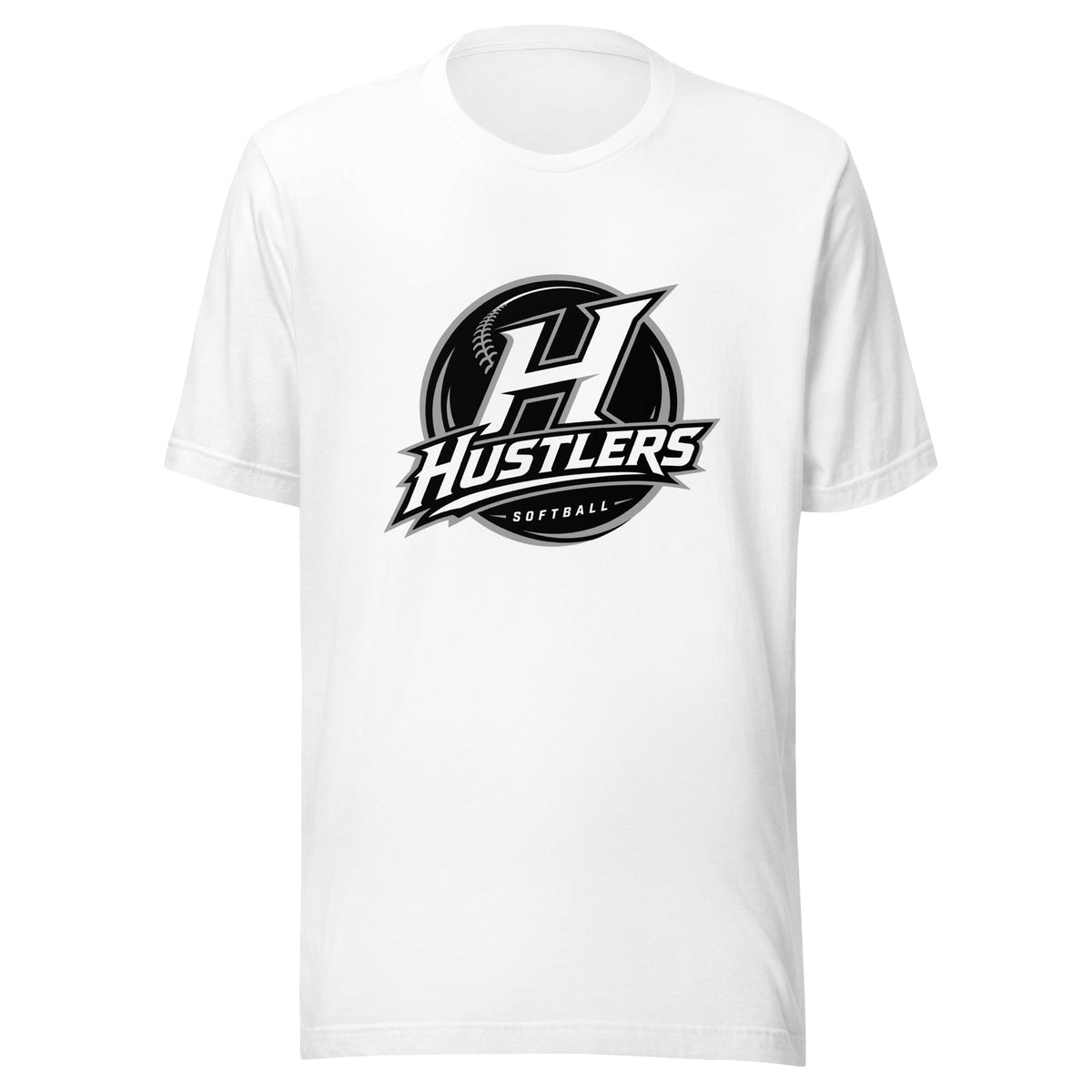 Performance | T-Shirt | Hustlers Softball | Crest Logo