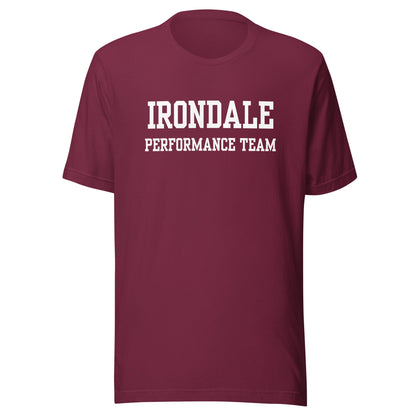 Performance | T-Shirt | Irondale Dance Team | Script Logo