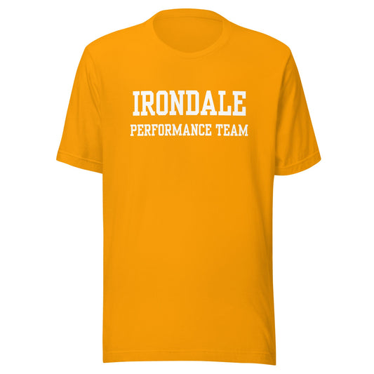 Performance | T-Shirt | Irondale Dance Team | Script Logo