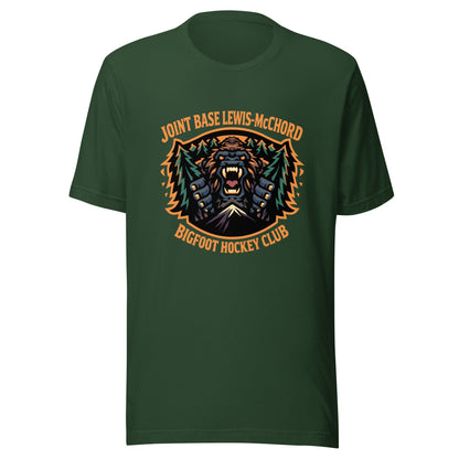 Performance | T-Shirt | JBLM Bigfoot Hockey Team | Mascot Logo