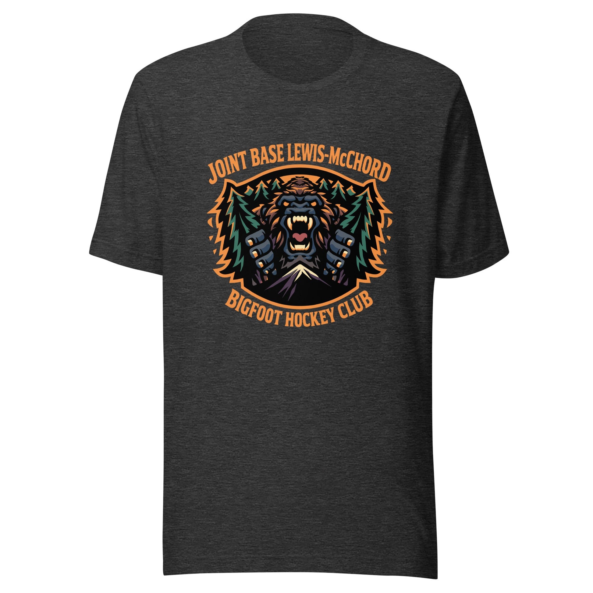 Performance | T-Shirt | JBLM Bigfoot Hockey Team | Mascot Logo