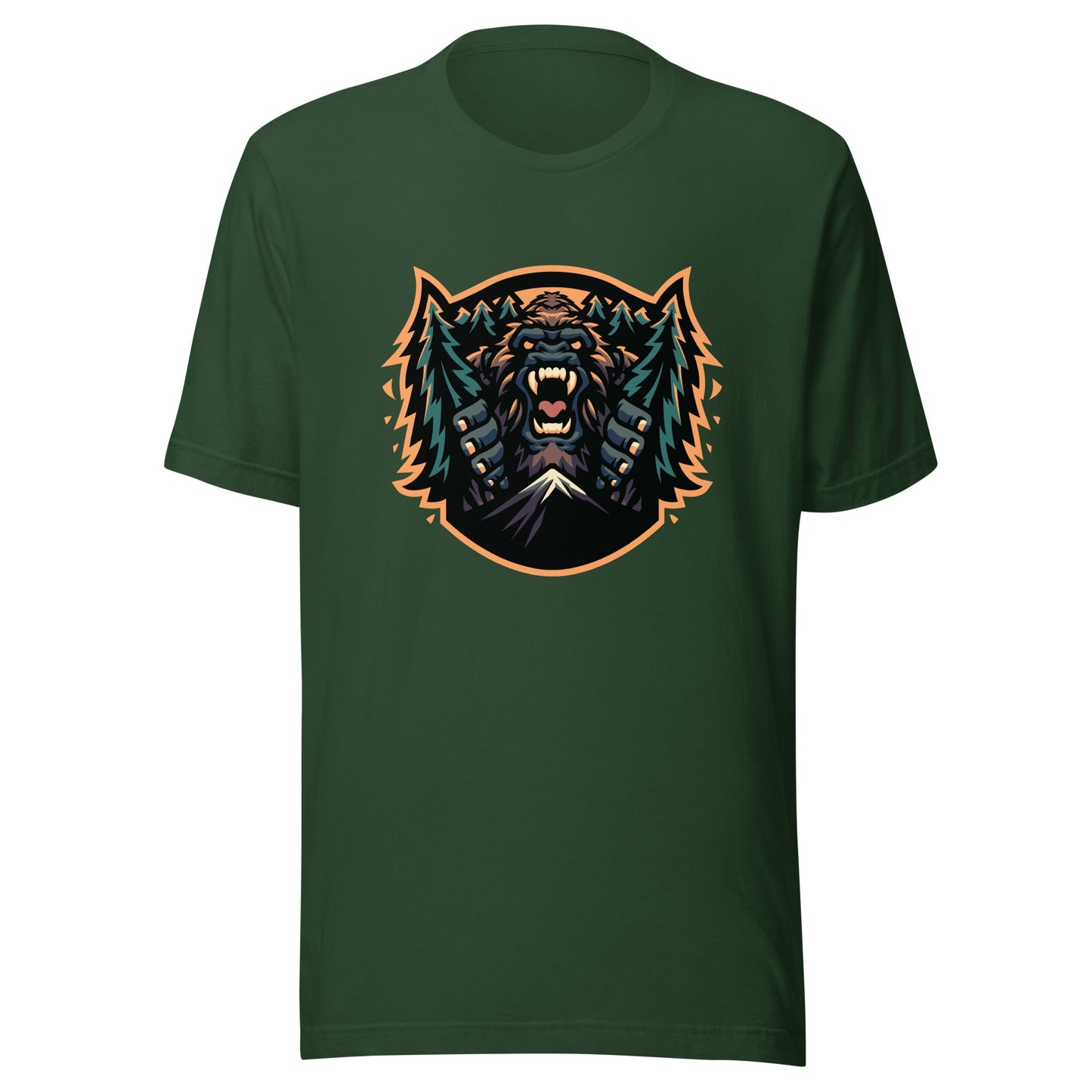 Performance | T-Shirt | JBLM Bigfoot Hockey Team | Mascot Logo