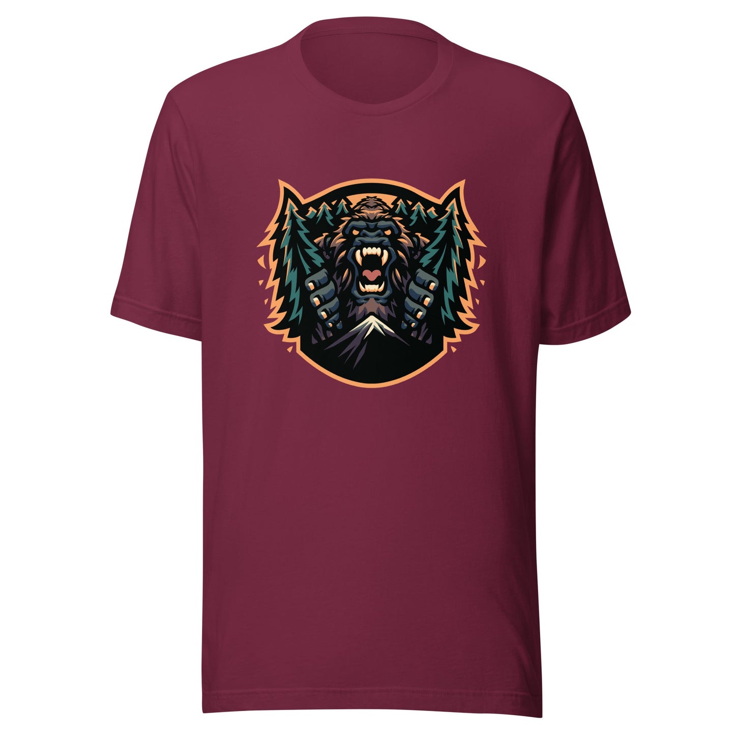 Performance | T-Shirt | JBLM Bigfoot Hockey Team | Mascot Logo