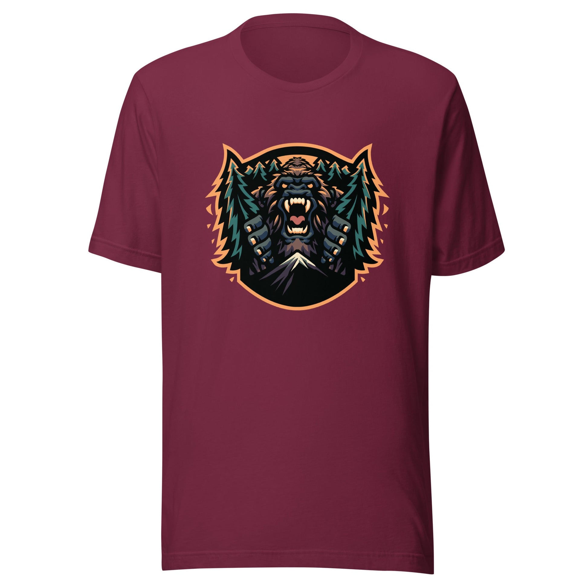 Performance | T-Shirt | JBLM Bigfoot Hockey Team | Mascot Logo
