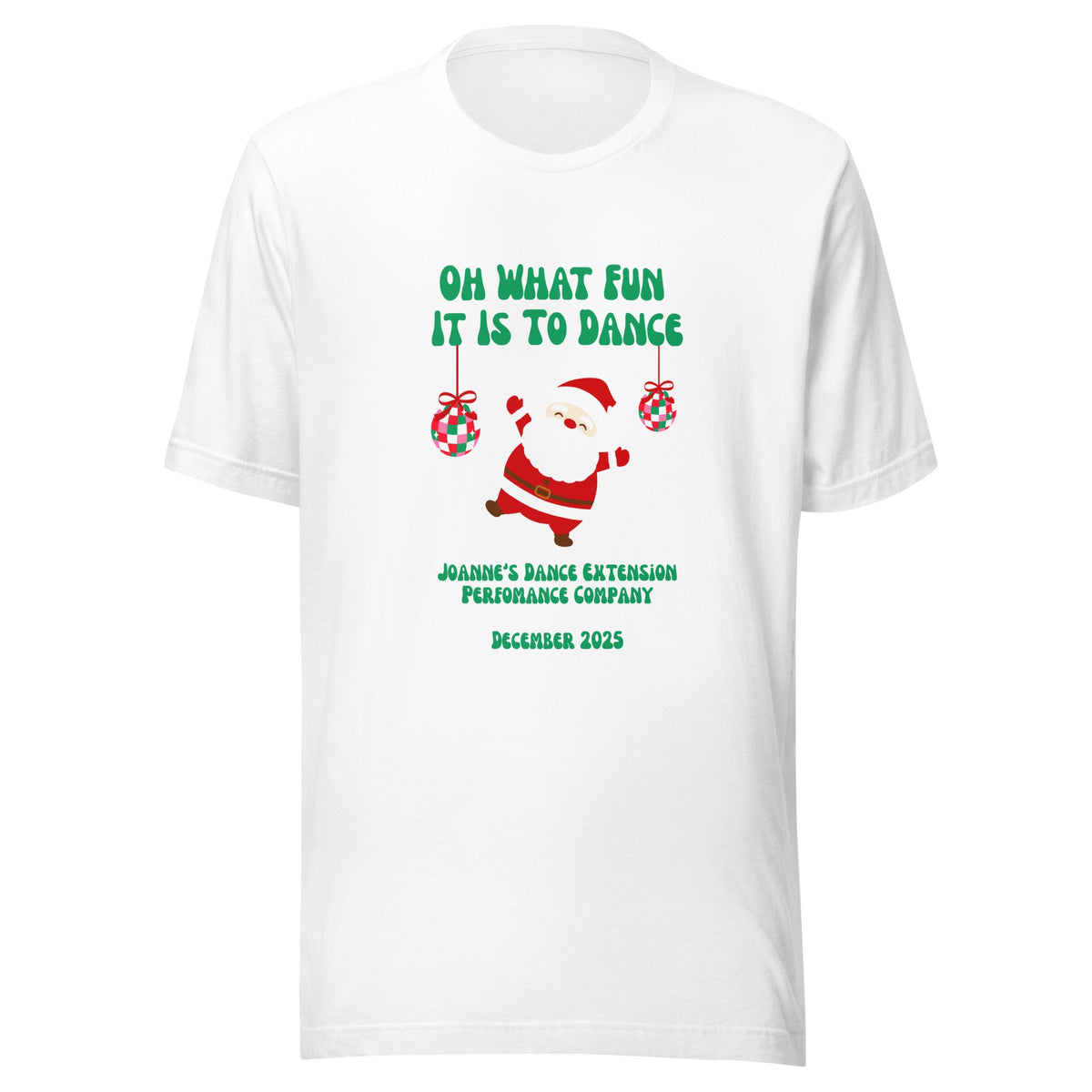 Performance | T-Shirt | Joanne's Dance Extension
