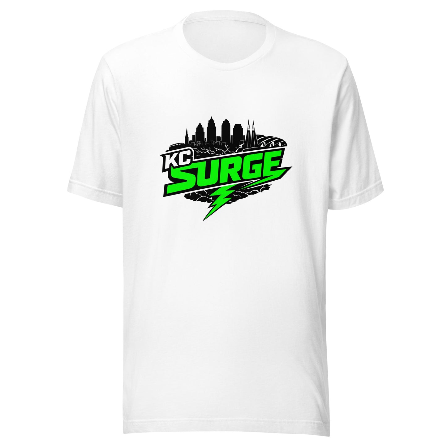 Performance | T-Shirt | Kansas City Surge | Neon Skyline Logo