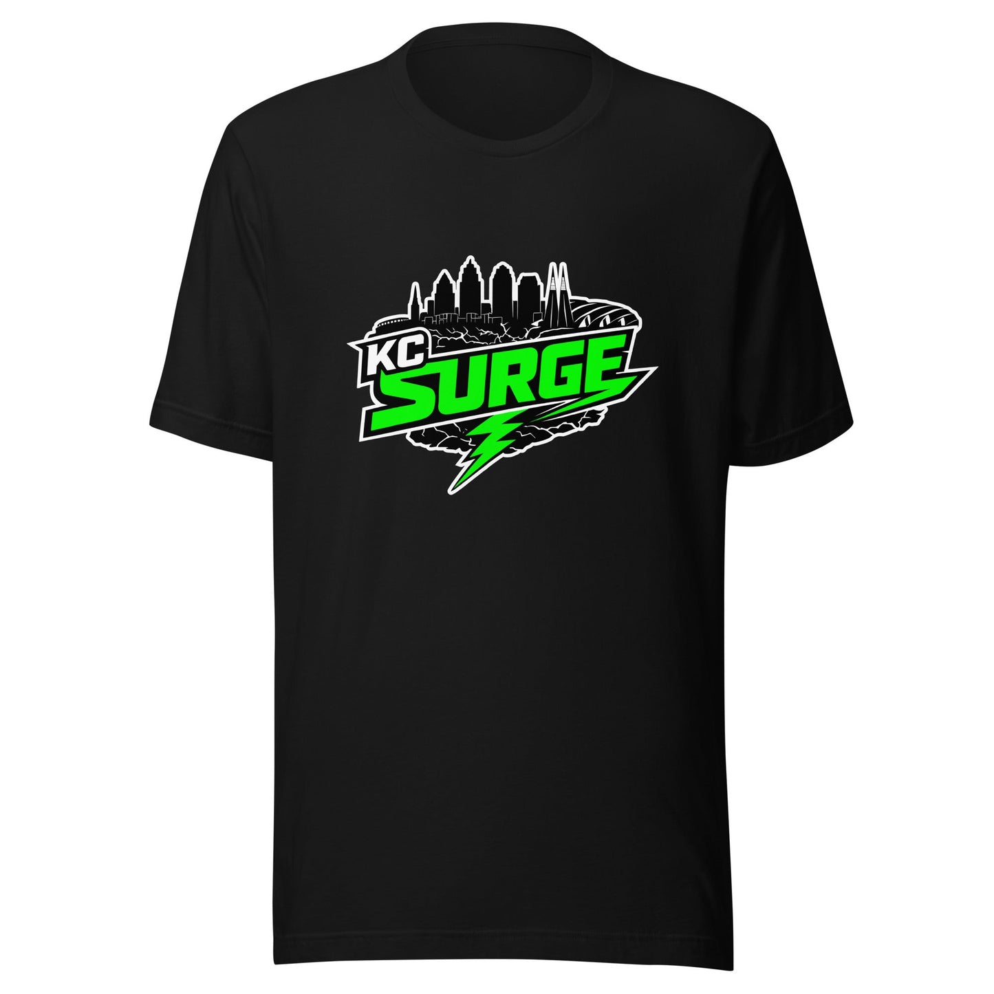 Performance | T-Shirt | Kansas City Surge | Neon Skyline Logo
