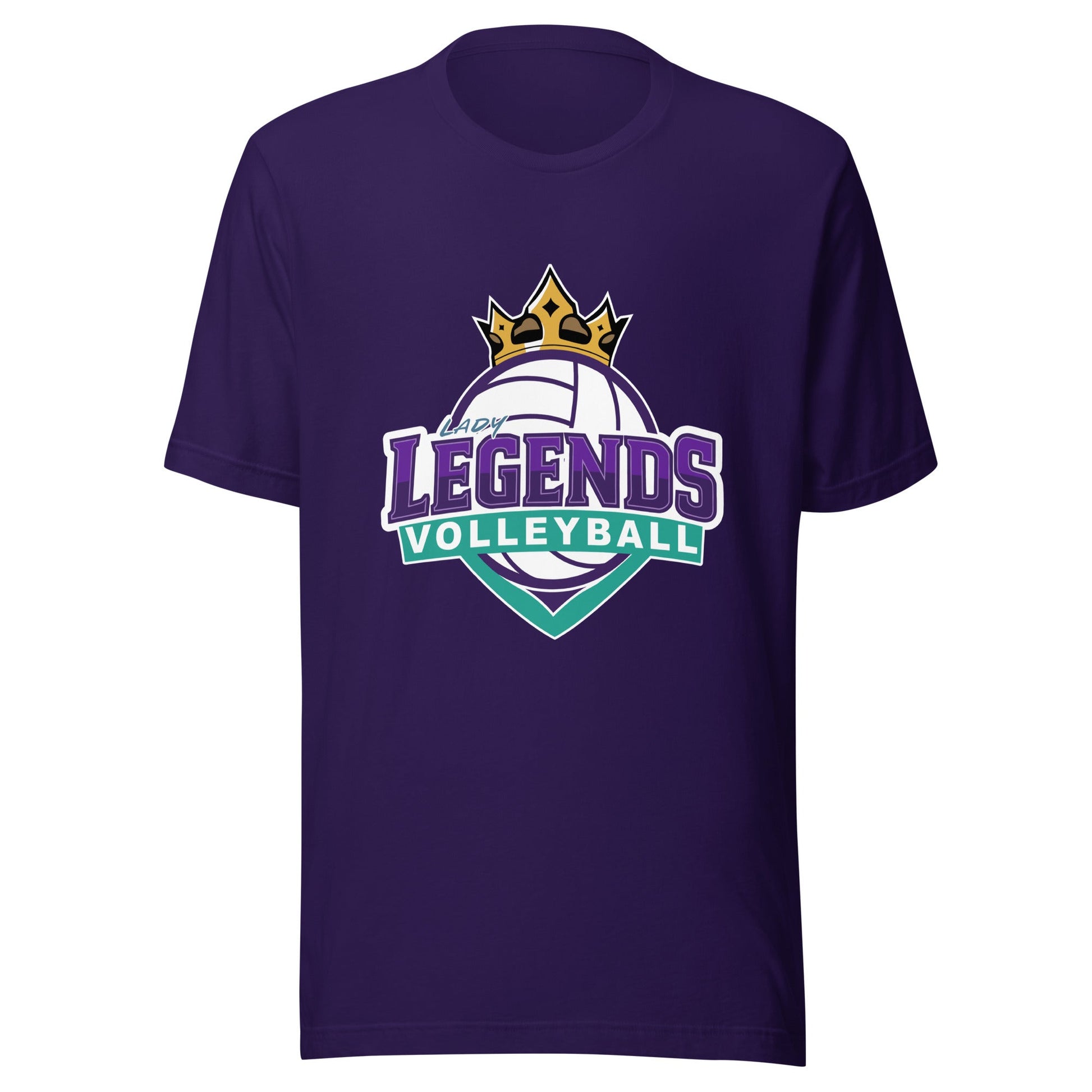 Performance | T-Shirt | Lady Legends Volleyball | Crown Logo