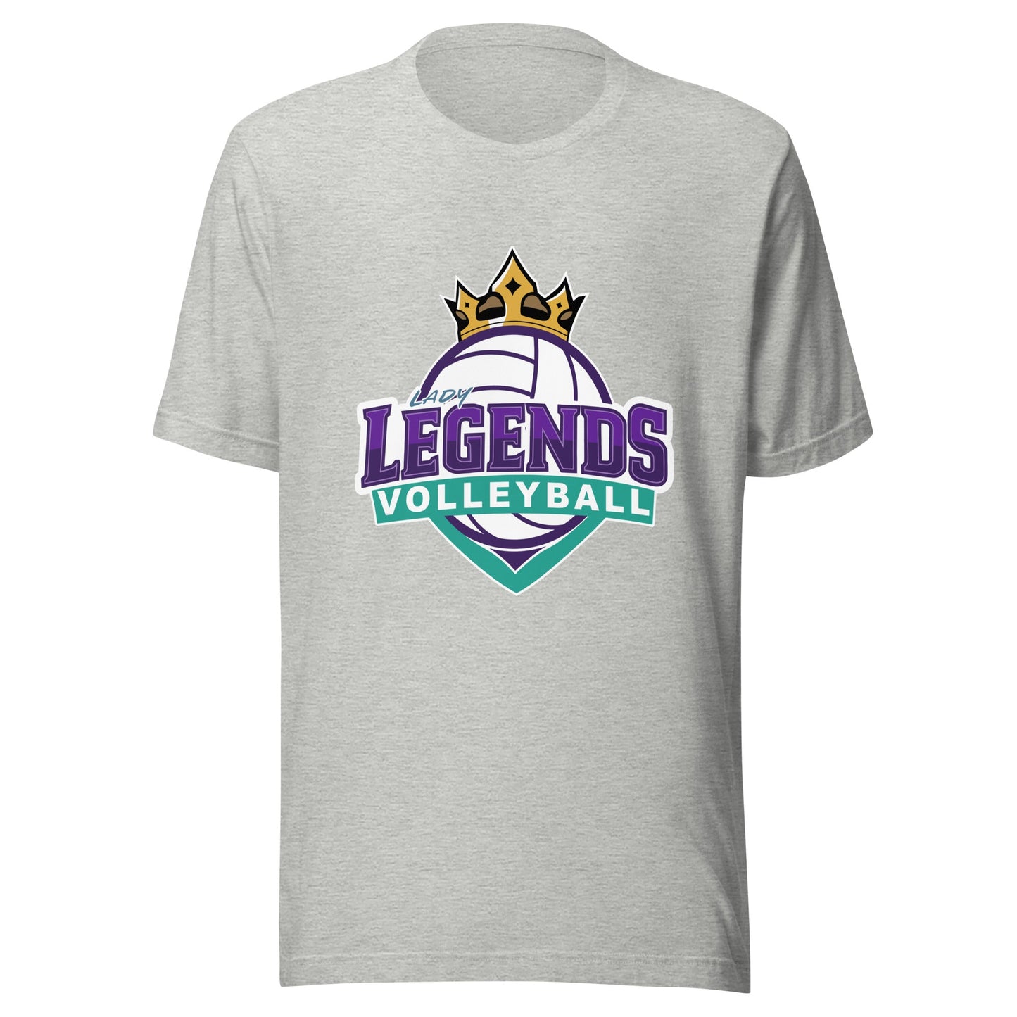 Performance | T-Shirt | Lady Legends Volleyball | Crown Logo