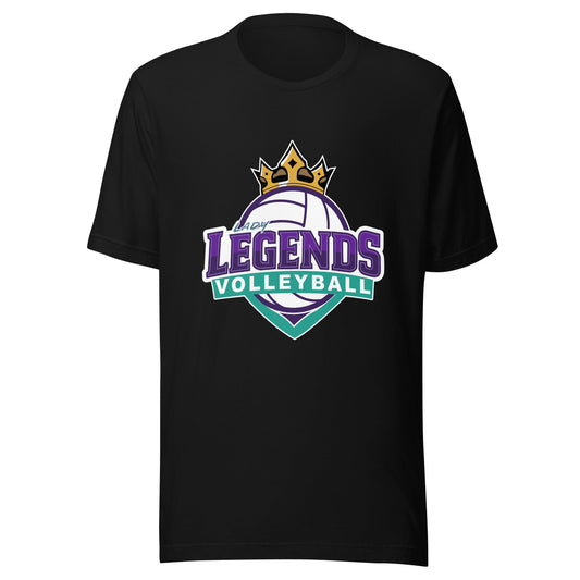 Performance | T-Shirt | Lady Legends Volleyball | Crown Logo