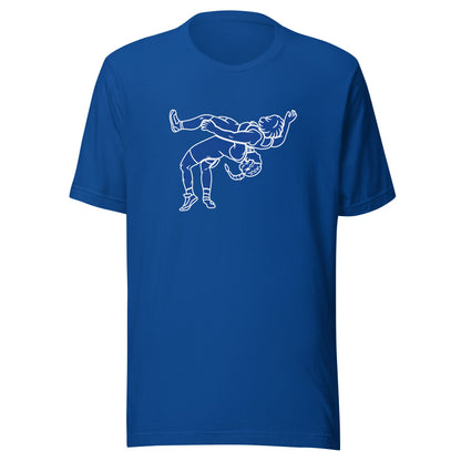 Performance | T-Shirt | Lady Senators Wrestling | Wrestler Logo