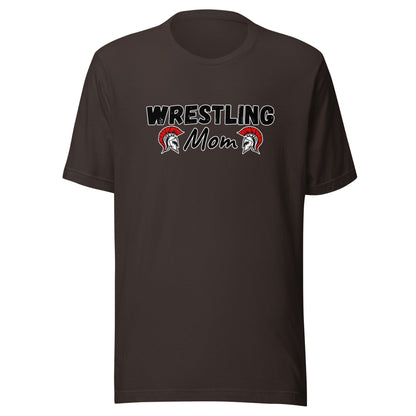 Performance | T-Shirt | Lafayette Warrior Youth Wrestling | Mom Emblem Logo