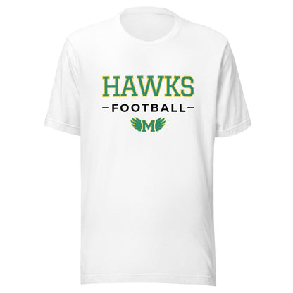 Performance | T-Shirt | Lake Minneola Hawks Football | Mark Logo