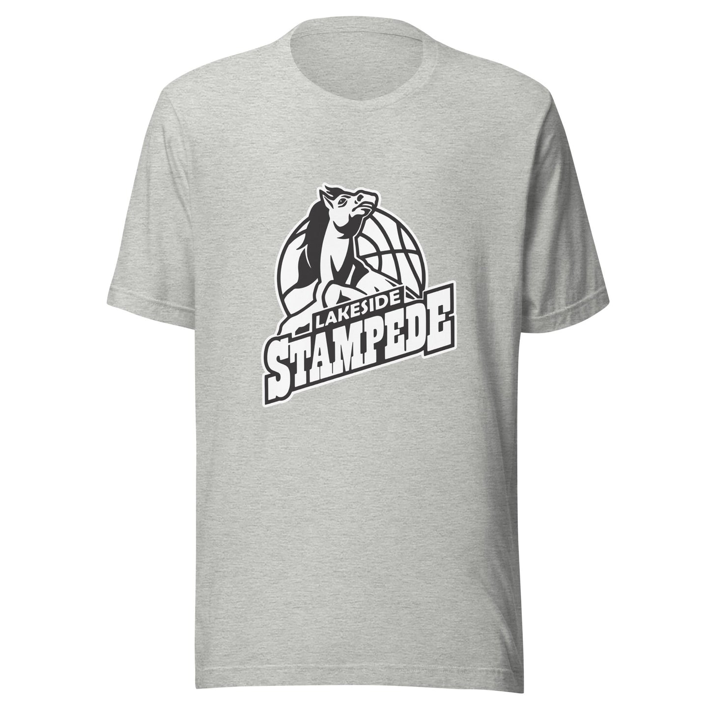 Performance | T-Shirt | Lakeside Stampede | Basketball Mascot Logo