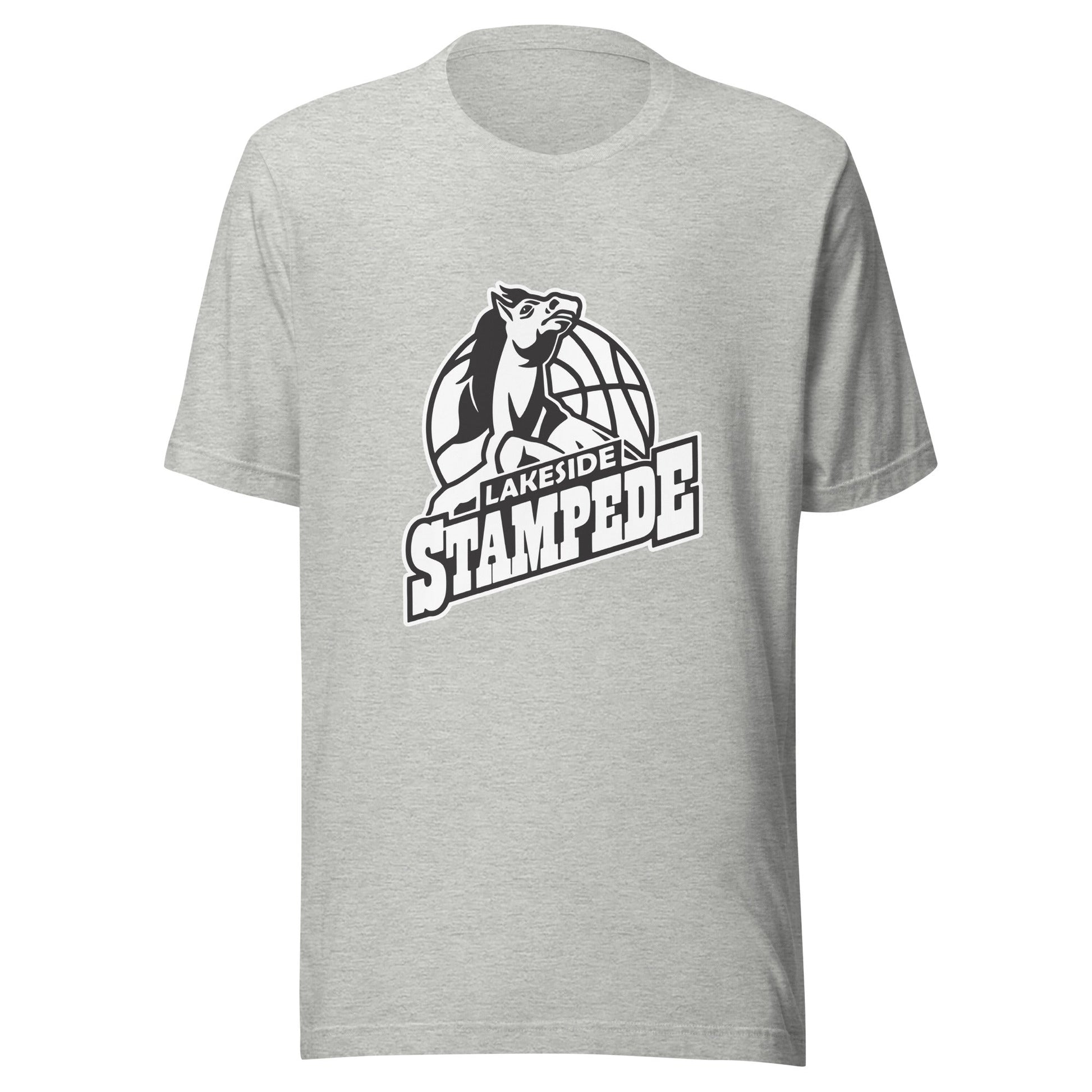 Performance | T-Shirt | Lakeside Stampede | Basketball Mascot Logo