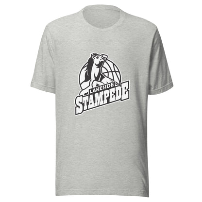 Performance | T-Shirt | Lakeside Stampede | Basketball Mascot Logo