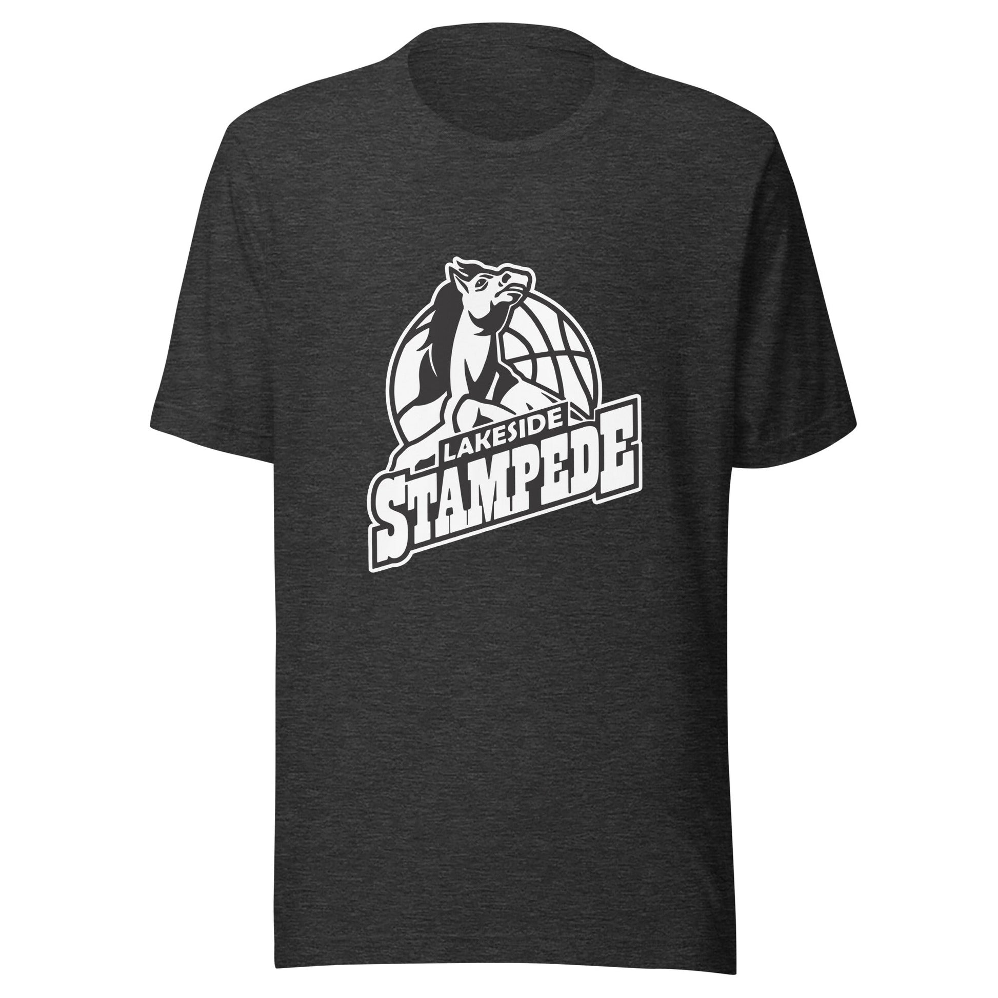 Performance | T-Shirt | Lakeside Stampede | Basketball Mascot Logo