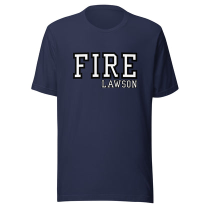 Performance | T-Shirt | Lawson Fire Department | Script Logo
