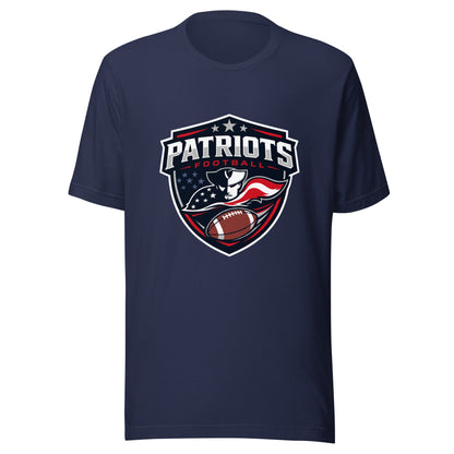 Performance | T-Shirt | LFMS Athletics | Patriots Football Logo