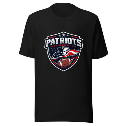Performance | T-Shirt | LFMS Athletics | Patriots Football Logo