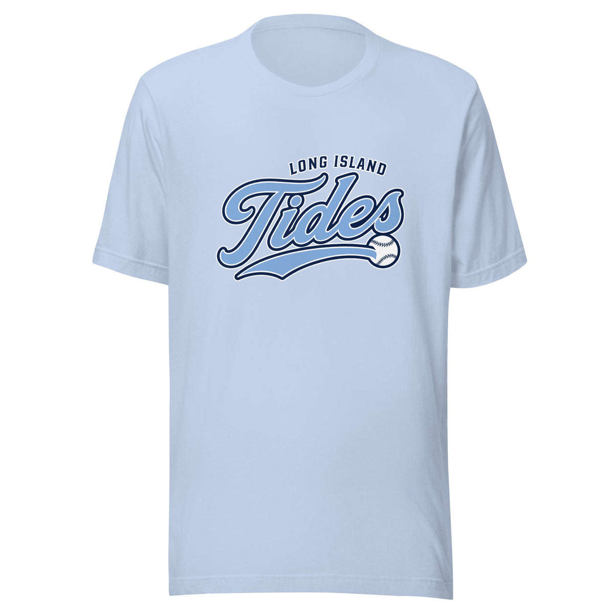 Performance | T-Shirt | Long Island Tides Baseball | Athletics Logo